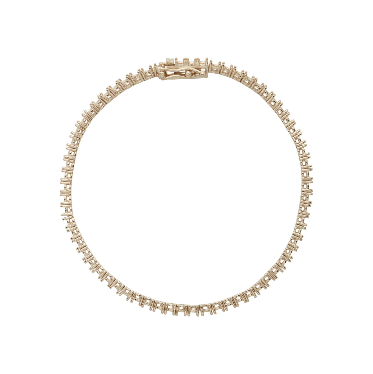 Monture - Tennis Bracelet - Or jaune