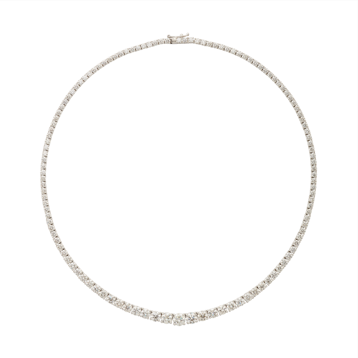Monture - Riviere de diamant - Quatre griffes - Dégradé