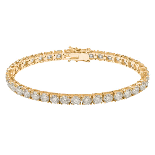 Tennis Bracelet - Or jaune - Diamant naturel